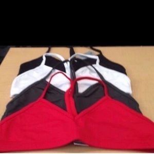 Gigi Active Supplex T Back Bra Graphite